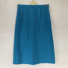 Load image into Gallery viewer, Turquoise 70s Skirt