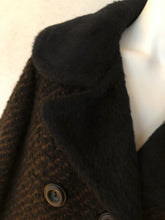 Load image into Gallery viewer, Wool Faux Fur Coat