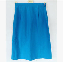 Load image into Gallery viewer, Turquoise 70s Skirt