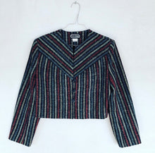 Load image into Gallery viewer, Striped Short Jacket