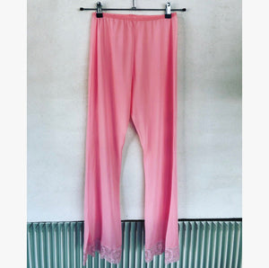 Pink Semi Sheer Pajamas