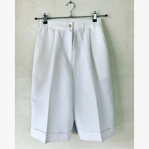 White Bermuda Shorts