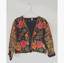 Load image into Gallery viewer, Needlepoint Crooped Jacket