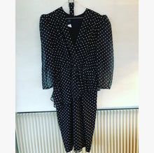 Load image into Gallery viewer, Chiffon Polka Dot Dress