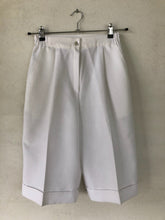 Load image into Gallery viewer, White Bermuda Shorts