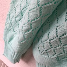 Load image into Gallery viewer, Mint Green Knit Cardigan