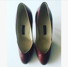 Load image into Gallery viewer, Chocolate Brown Leather Pumps