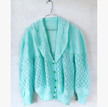 Load image into Gallery viewer, Mint Green Knit Cardigan