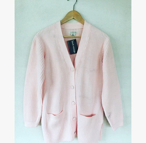 Pale Pink Cardigan