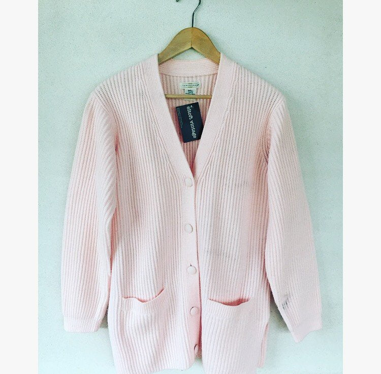 Pale Pink Cardigan