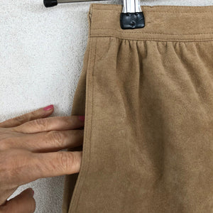 Suede Skirt