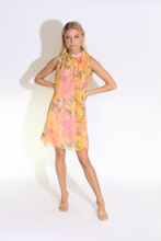 Load image into Gallery viewer, Floral Print Chiffon A-Line Dress