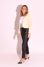 Load image into Gallery viewer, Creme Sequins Knit Jacket