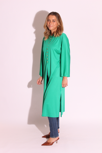 Green Poly Robe