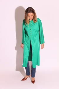 Green Poly Robe