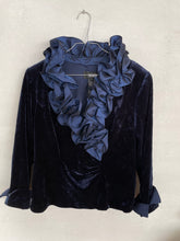 Load image into Gallery viewer, Velvet Ruffles Shirt