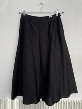 Load image into Gallery viewer, Bias Cut Wool Midi Skirt 70s