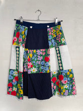 Load image into Gallery viewer, Patchwork Reversible Wrap Skirt