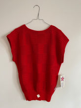 Load image into Gallery viewer, Red Knit Vest