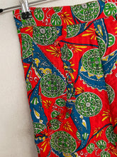 Load image into Gallery viewer, Seersucker Maxi Print 70s Skirt