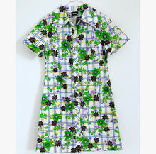 Load image into Gallery viewer, Floral Print Shirt Dress