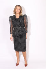 Load image into Gallery viewer, Chiffon Polka Dot Dress