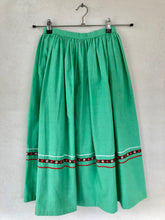 Load image into Gallery viewer, Green Midi Skirt