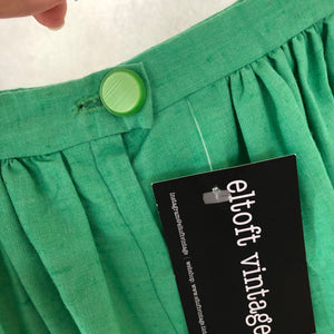 Green Midi Skirt