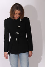 Load image into Gallery viewer, Black Jacket Rhinestones Buttons