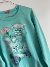 Load image into Gallery viewer, Kitty Print Sweatshirt