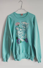 Load image into Gallery viewer, Kitty Print Sweatshirt