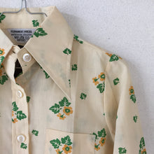 Load image into Gallery viewer, Floral Print Shirt 70s