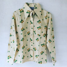 Load image into Gallery viewer, Floral Print Shirt 70s