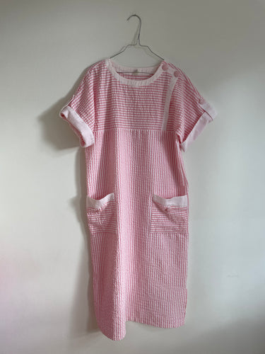 Seersucker Spring Dress