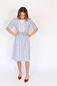 Rainbow Stripe Dress