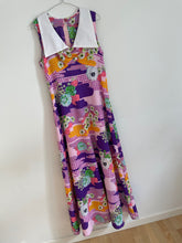 Load image into Gallery viewer, Printed Poly Sleeveless Maxi Dress