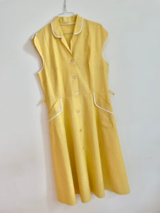 Pale Yellow Summer Dress