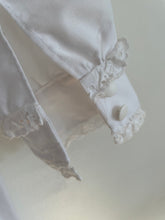 Load image into Gallery viewer, White Jumpsuit with Lace Trim