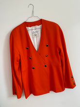 Load image into Gallery viewer, Orange Blazer Jacket