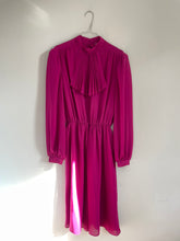 Load image into Gallery viewer, Semi Sheer Pink Pleat Dress