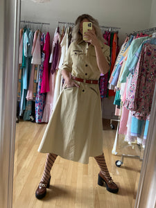 70s Shirt Dress