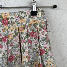 Load image into Gallery viewer, Floral Print Patchwork Midi Skirt