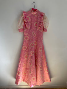 Bubblegum Pink Maxi Dress