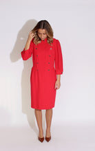 Load image into Gallery viewer, Red Wool Dress