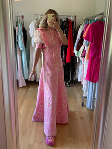 Bubblegum Pink Maxi Dress