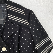 Load image into Gallery viewer, Polka Dot Poly 70s Shirt