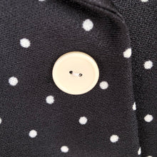 Load image into Gallery viewer, Polka Dot Poly 70s Shirt