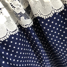 Load image into Gallery viewer, Polka Dot and Lace Ruffles Dress