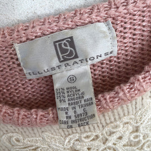 Baby Pink Angora Knit