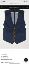 Load image into Gallery viewer, Denim Vest 70s